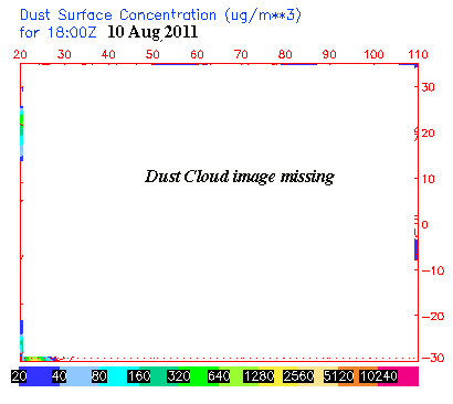 Pakistan Dust Cloud