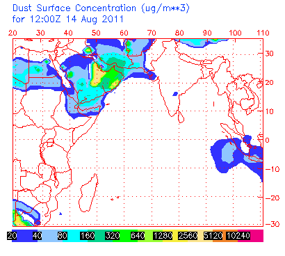 Pakistan Dust Cloud