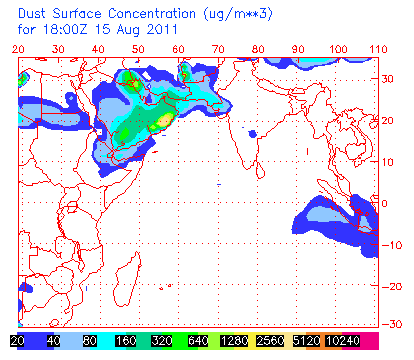 Pakistan Dust Cloud