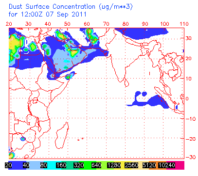 Pakistan Dust Cloud