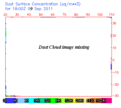 Pakistan Dust Cloud