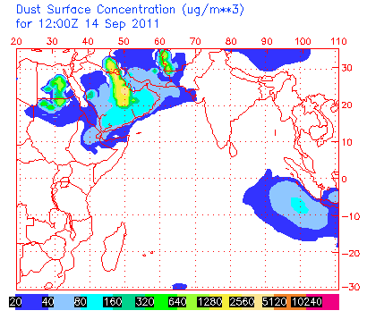 Pakistan Dust Cloud