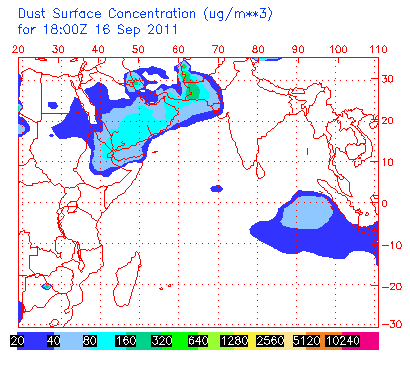 Pakistan Dust Cloud