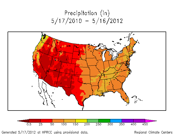 Drought maps