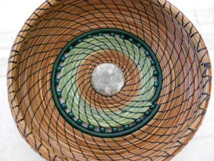 Sweetgrass basket