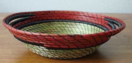 Sweetgrass basket