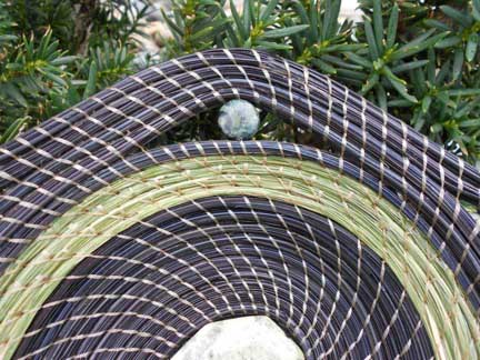 Sweetgrass basket